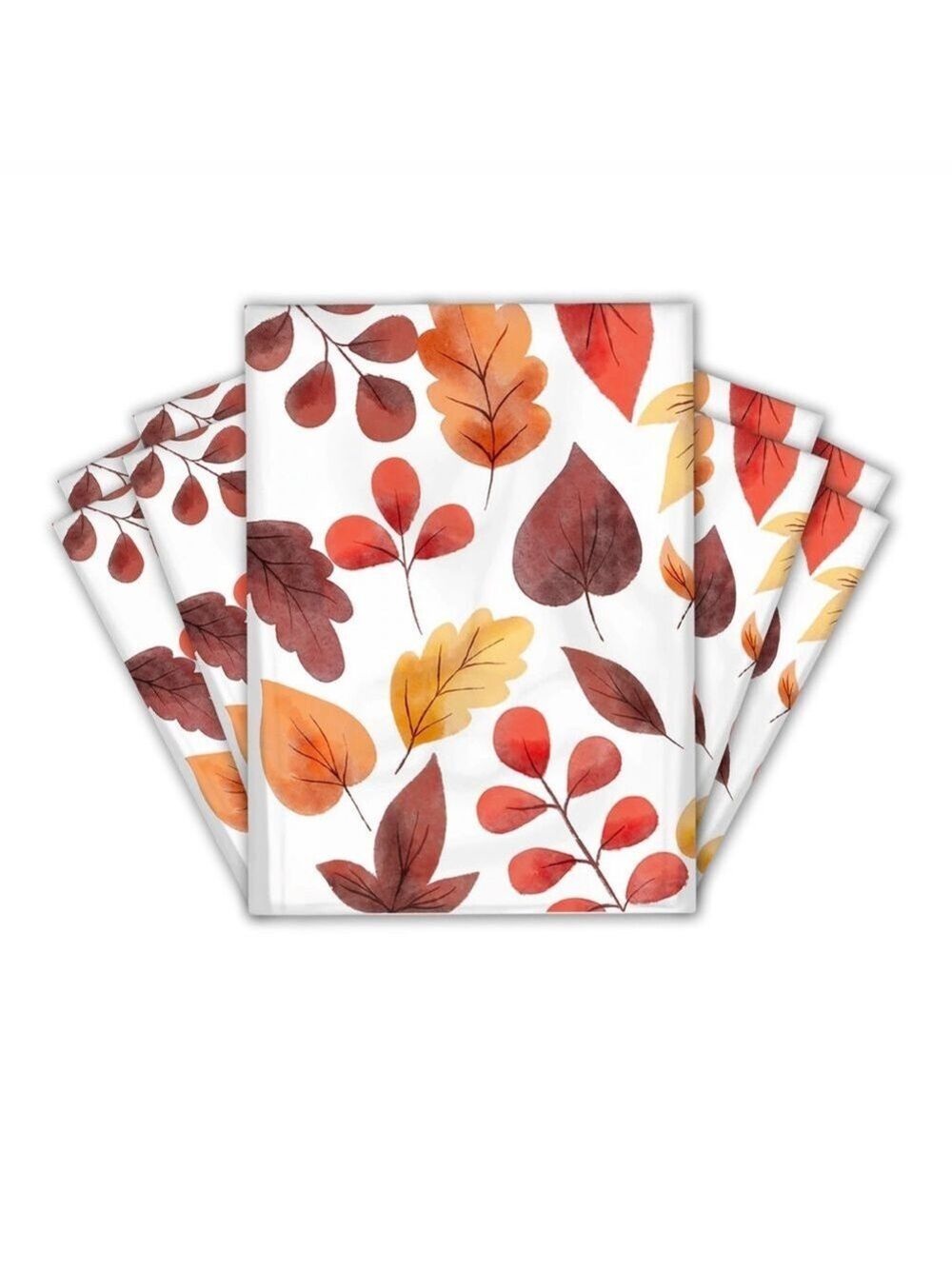 25 10X13 Poly Mailers Fall Leaf Thankful, Shipping Envelopes PRICE IS FIRM - Picture 6 of 10